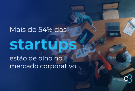 Mais de 54% das startups estão de olho no mercado corporativo