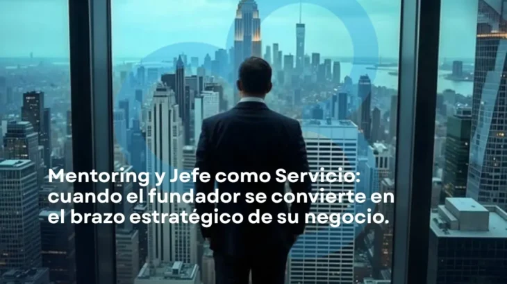 Mentoría y Jefe como Servicio: cuando el fundador se convierte en el brazo estratégico del negocio